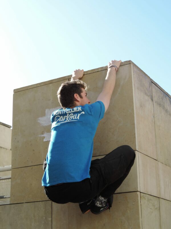 T-Shirt AMP Bleu turquoise – Image 2